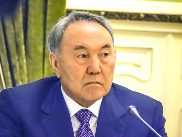 Nursultan Nazarbayev during working visit