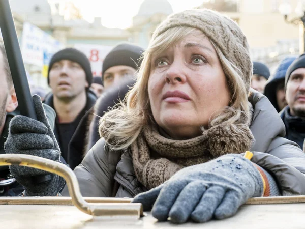 Financiële Maidan protest in Kiev — Stockfoto