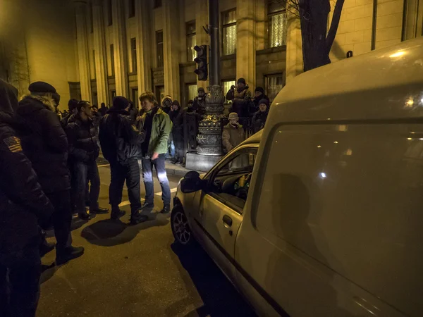 Financial Maidan protest in Kyiv — Stock Photo, Image