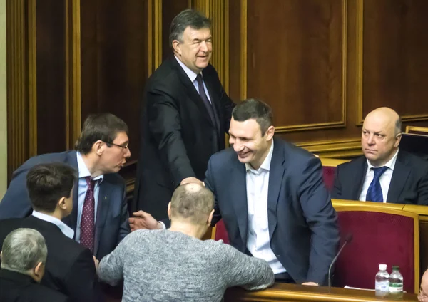 Verkhovna Rada sessie — Stockfoto