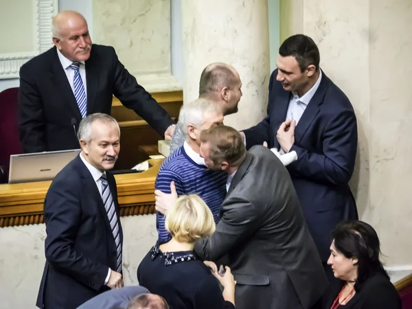 Sessão de Verkhovna Rada — Fotografia de Stock