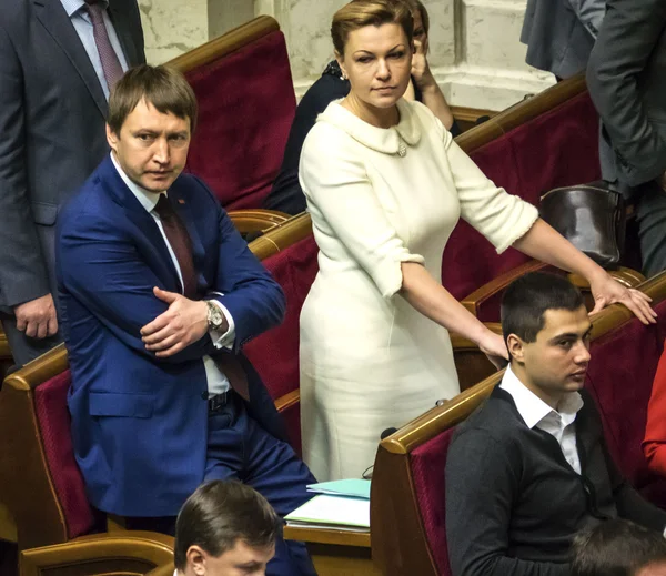 Sessão de Verkhovna Rada — Fotografia de Stock