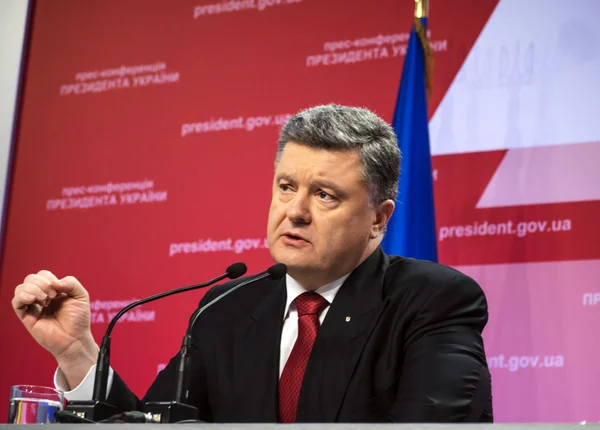 Le président Porochenko résume l'année — Photo