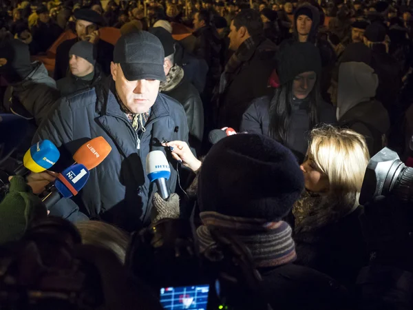 106 Bandera anniversary march in Kyiv — Stock Photo, Image