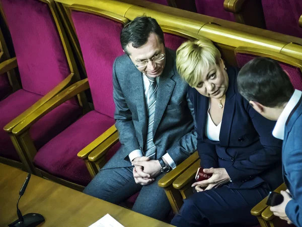 Verkhovna Rada Sesión — Foto de Stock