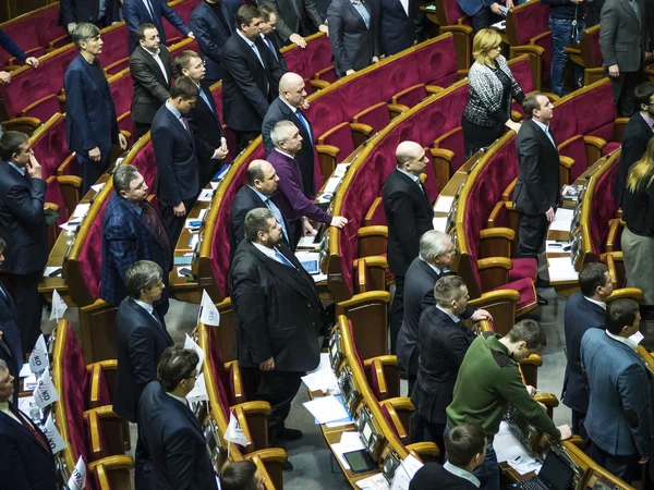 Sessão de Verkhovna Rada — Fotografia de Stock