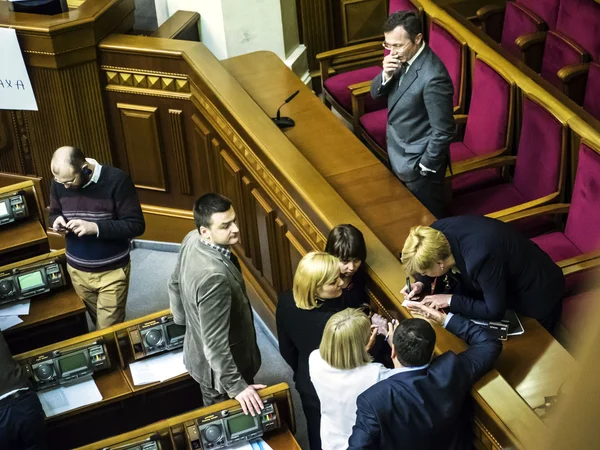 Verkhovna Rada Session — Stockfoto