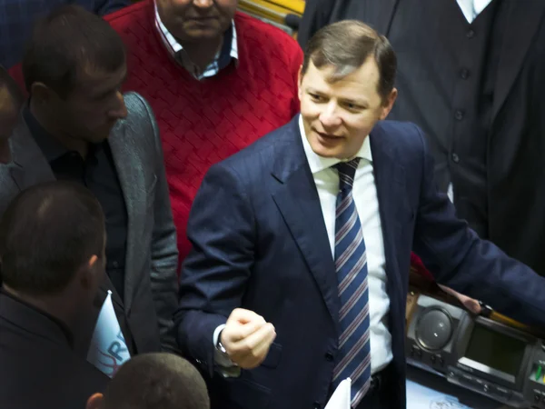 January 2015 Kyiv Ukraine Verkhovna Rada Announced Russia Aggressor Oleg — Stok fotoğraf