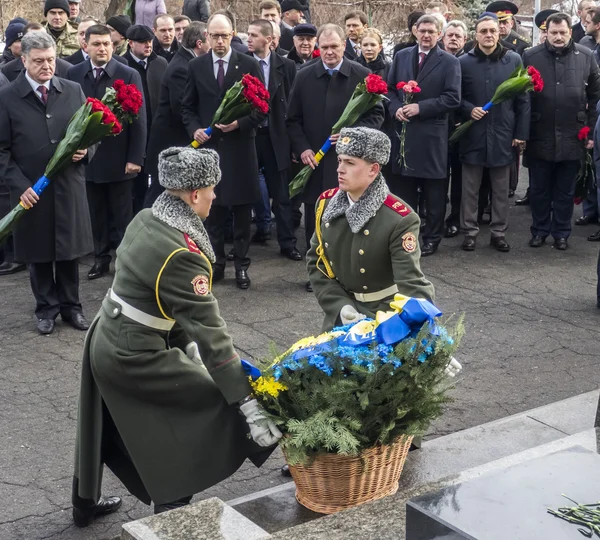 Ceremonia de conmemoración de los héroes de Kruty —  Fotos de Stock
