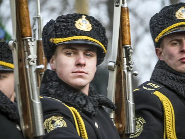 Obchody uroczystości pod Krutami bohaterów — Zdjęcie stockowe