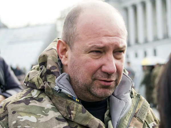 Sergei Melnychuk,    battalion Aidar commander — Stock Photo, Image