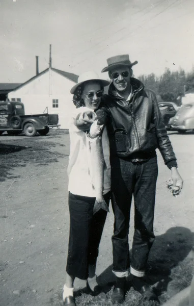 Foto en blanco y negro antiguo —  Fotos de Stock