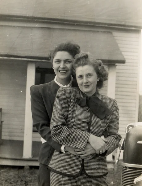 Antik siyah beyaz fotoğraf