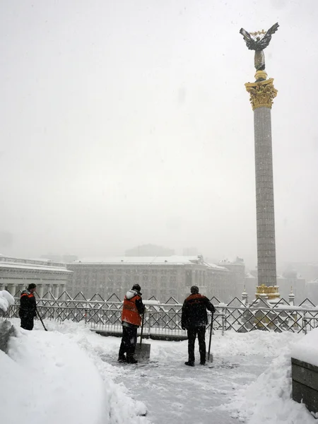 El tiempo en Kiev, Ucrania — Foto de Stock