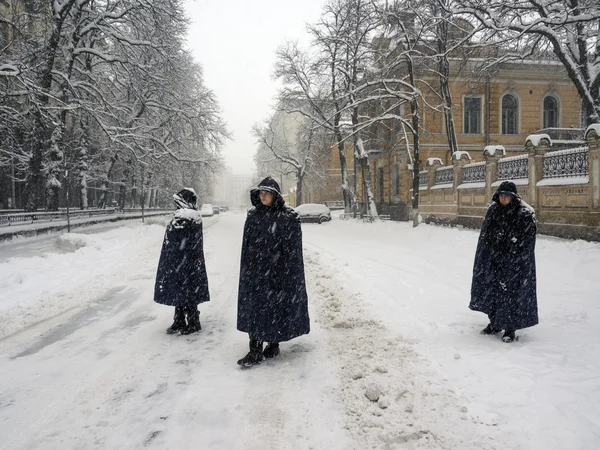 El tiempo en Kiev, Ucrania — Foto de Stock