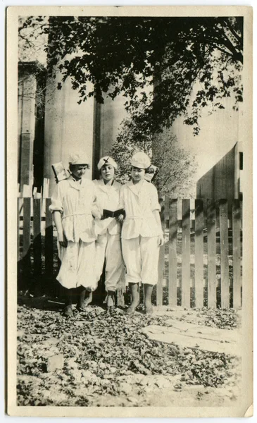 Foto en blanco y negro antiguo —  Fotos de Stock