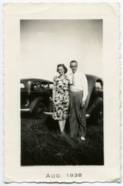 Siyah ve beyaz antika fotoğraf