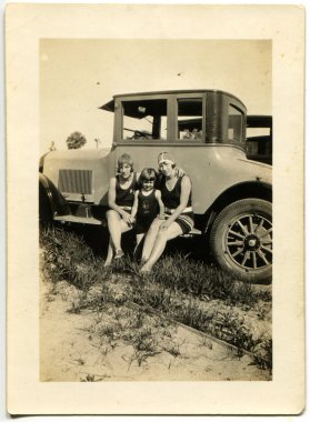 Siyah ve beyaz antika fotoğraf