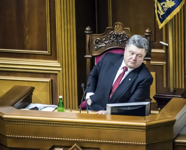 Presidente de Ucrania Petro Poroshenko — Foto de Stock