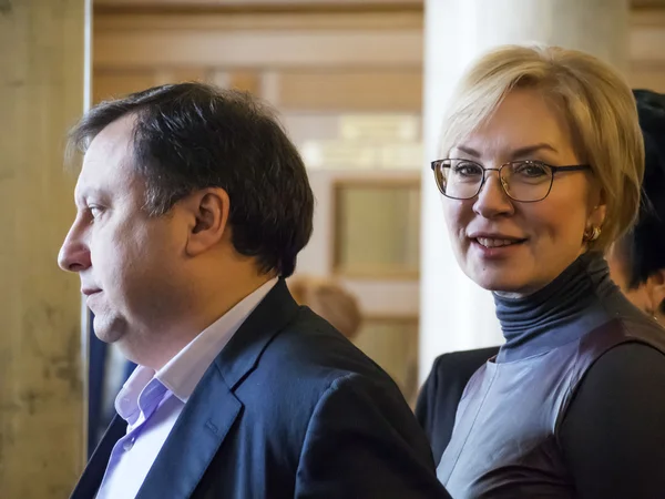 Lyudmila Denisova and Nicholas Knyazhytskyy — Stock Photo, Image