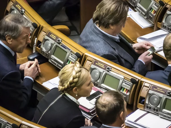 Julia Timosenko Savchenko reményről szól — Stock Fotó