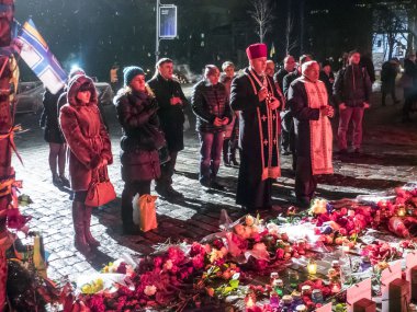 İçinde öldürülen Kiev için dualar