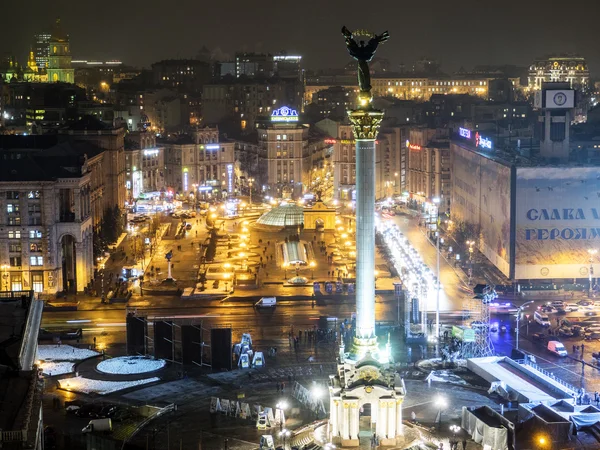 Vista aérea da Praça da Independência — Fotografia de Stock