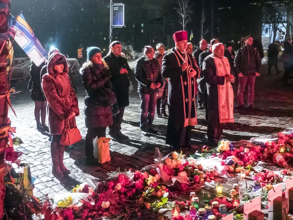 Imát megölt, Kiev — Stock Fotó