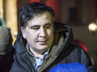 Former Georgian President Mikhail Saakashvili clipart