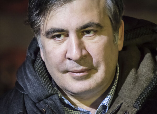 Former Georgian President Mikhail Saakashvili