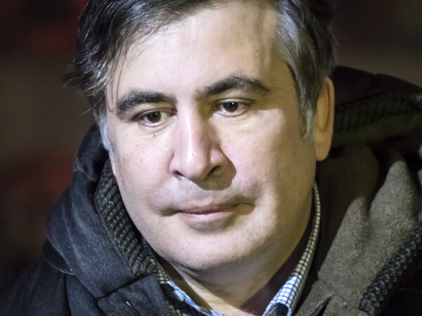 Former Georgian President Mikhail Saakashvili