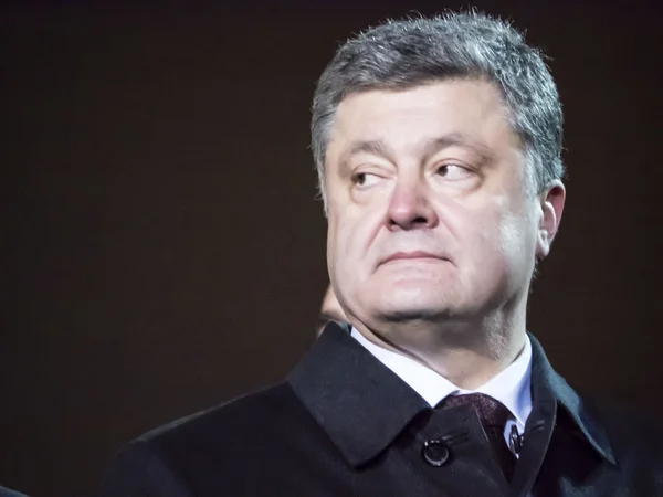 President van Oekraïne petro poroshenko — Stockfoto