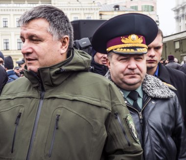 Arsen Avakov ve Stepan Poltorak