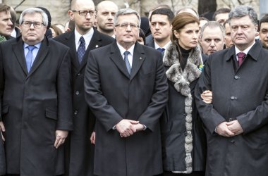 Porochenko Mart Kavimlerin eylemciler anısına