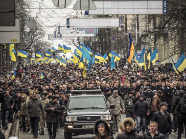 Porochenko Mart Kavimlerin eylemciler anısına