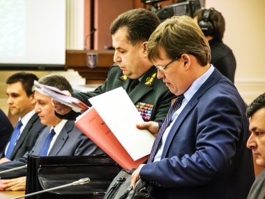 Pavlo Rozenko ve Stepan Poltorak