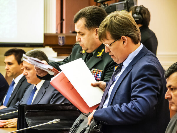 Павел Розенко и Степан Полторак
