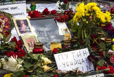 Kiev Boris Nemtsov anısına ralli