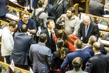 Ukrayna'nın Verkhovna Rada kitle kavga