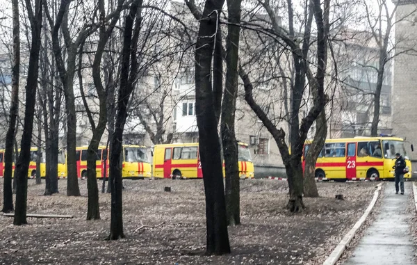 도네츠크에서 zasyadko 탄광에서 폭발 — 스톡 사진