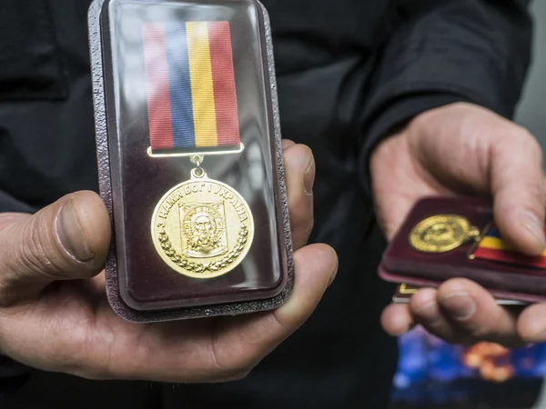 Batalhão de lutadores premiados de Dzhokhar Dudayev — Fotografia de Stock