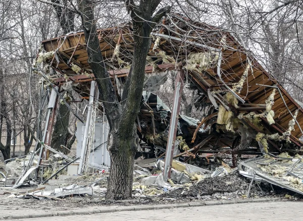 Donetsk günlük yaşam, Ukrayna — Stok fotoğraf