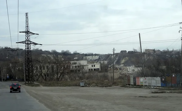 Lisichansk - la ciudad liberó al ejército ucraniano —  Fotos de Stock