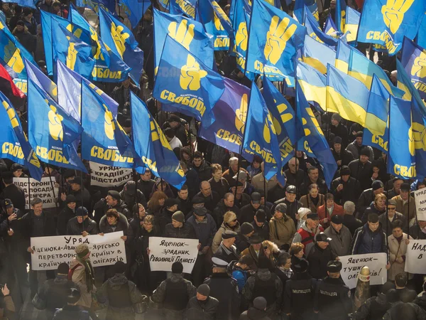 Ukrayna'da yolsuzlukla mücadele için — Stok fotoğraf