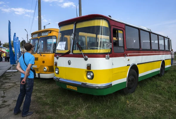 Oldcarfest Kiew, Ukraine — Stockfoto