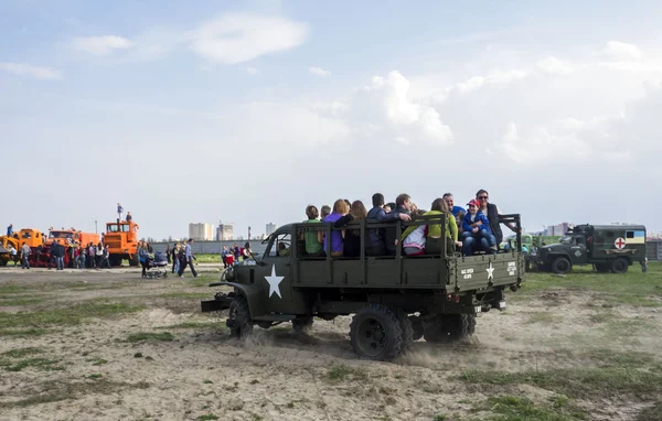 Oldcarfest Kiev, Ucrânia — Fotografia de Stock