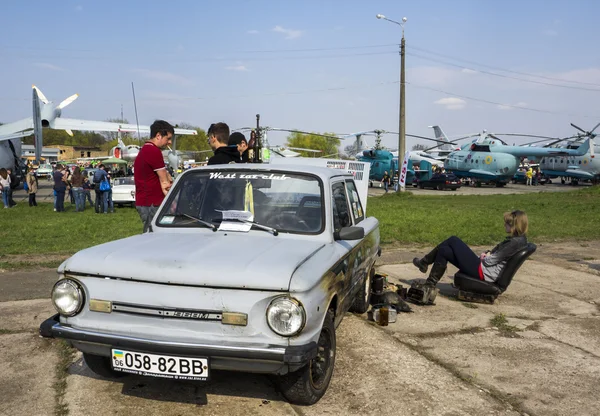 Oldcarfest 基辅，乌克兰 — 图库照片