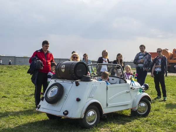 Oldcarfest Kiew, Ukraine — Stockfoto