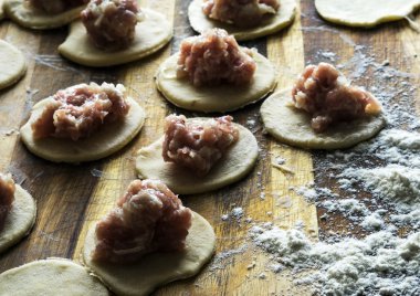 eti köfte hazırlanması