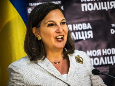 Victoria Nuland polis Enstitüsü ziyaret
